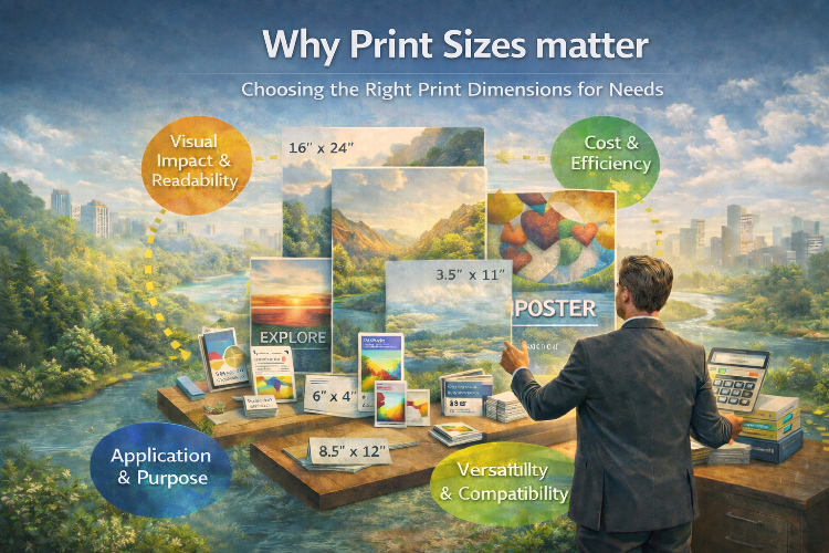 UK Print Product Sizes: A Practical Guide for Sustainable Printing A practical guide to standard UK print product sizes, helping designers and businesses choose formats that reduce waste, lower costs, and support sustainable print.